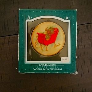 Vintage Grandaughter Hallmark Ornament